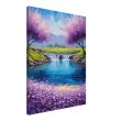 Purple Waterfall Blossom Oasis 21