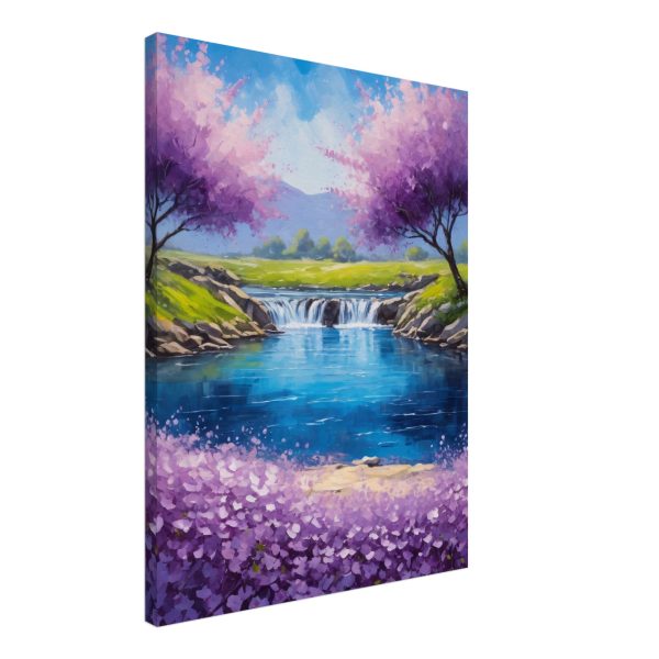 Purple Waterfall Blossom Oasis 8