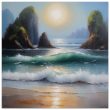 Harmony in Hues: Sunset Ocean Scene 22
