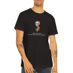 Radiate Kindness: Zen Rainbow Monk T-shirt 7
