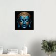 Blue & Gold Buddha Poster Inspires Tranquility 23