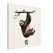 The Zen Sloth Watercolor Print 35