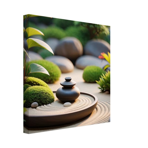 Tranquil Zen Garden: Immersive Canvas Art for Serenity 3