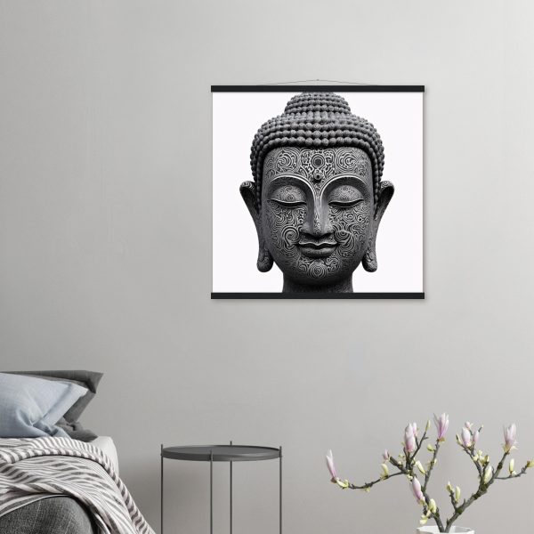 Buddha Head Poster Wall Art 17