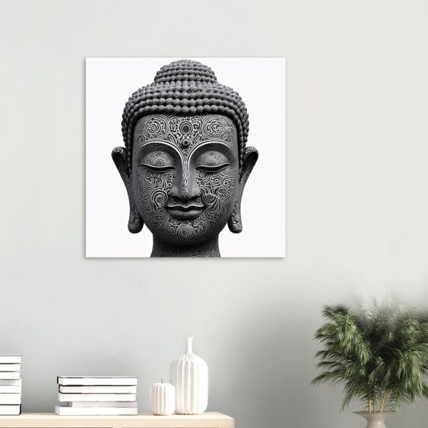 Buddha Head Poster Wall Art