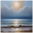 Seascape of Zen in the Oil Painting Print 32