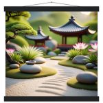 Tranquil Zen Garden Poster: Your Path to Serenity