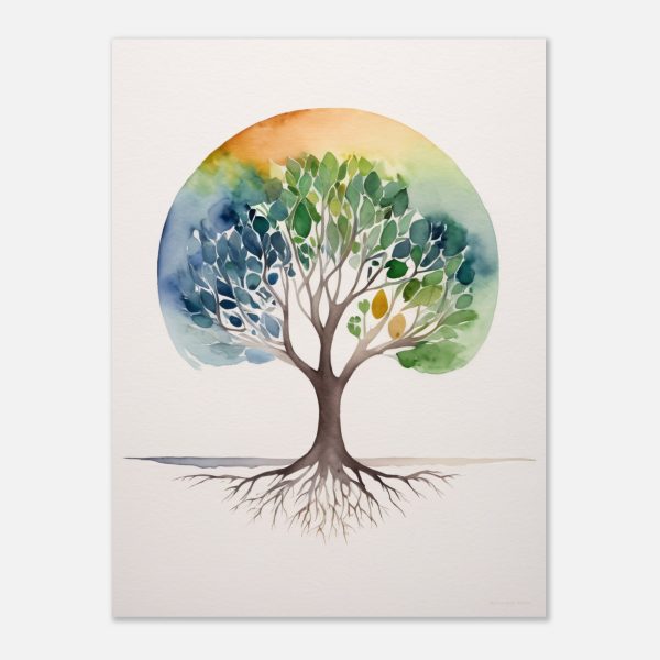 Harmonious Tree in Watercolour 11