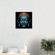 Blue & Gold Buddha Poster Inspires Tranquility 29