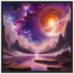 Celestial Oasis Framed Zen Art 5