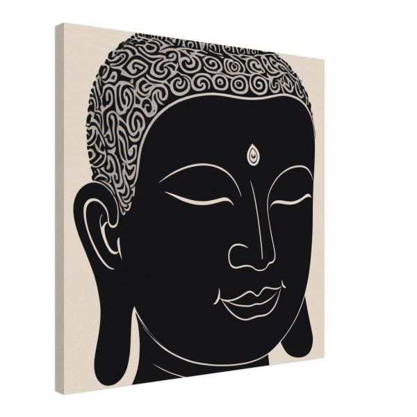Zen Tranquility: Buddha Canvas for Peaceful Beauty 8