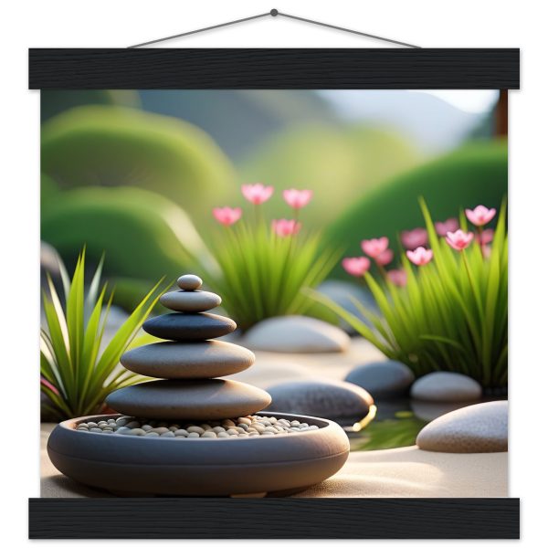 Elevate Your Space with Zen Garden Beauty: Serene Poster Art