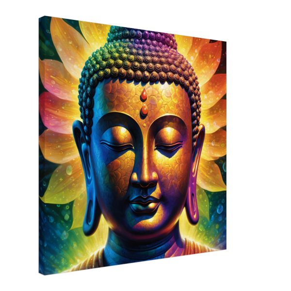Chromatic Bliss: Zen Buddha Tranquil Revelation 20
