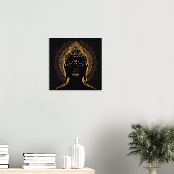 The Elegance of Buddha Head Poster Art 16