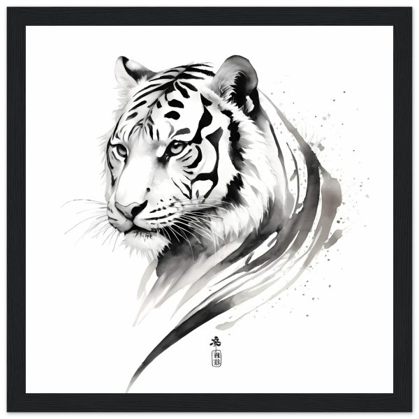 A Fusion of Elegance and Edge in the Tiger’s Gaze 14