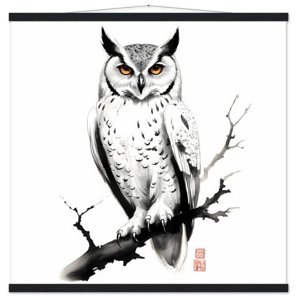 Unveiling the Enigma: A Closer Look at the Zen Owl Print 2