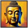 Zen Fusion: Buddha Head Elegance for Vibrant Spaces 31