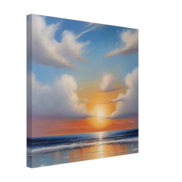 Oceanic Elevation: A Symphony of Zen Oil Painting 15