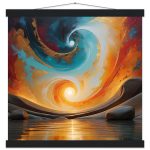Tranquil Beauty Unleashed: Spiraling into Serenity Poster 7