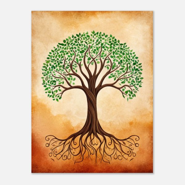 Intricate Beauty: A Watercolour Tree of Life 12