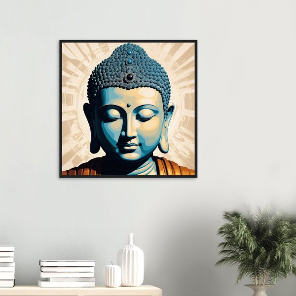 Mystic Serenity: Zen Buddha Wall Art 7
