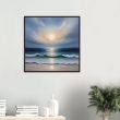 Harmony Unveiled: A Tranquil Seascape in Oils 30