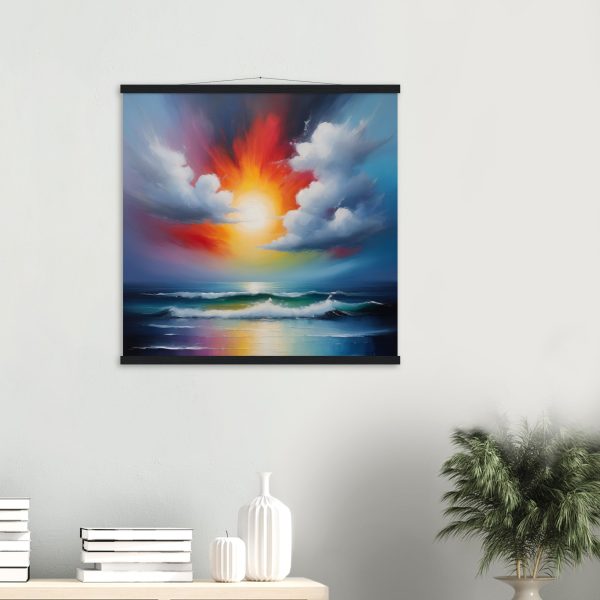 Impressionistic Ocean Art for Tranquil Spaces 13