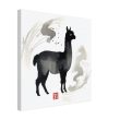 Elevate Your Space: The Black Llama Print 24