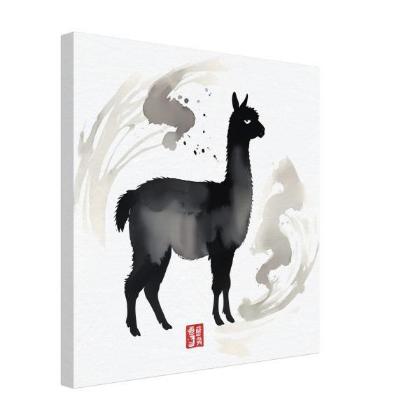 Elevate Your Space: The Black Llama Print 7