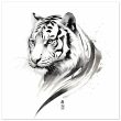A Fusion of Elegance and Edge in the Tiger’s Gaze 22