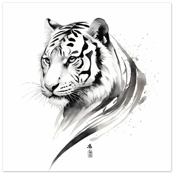A Fusion of Elegance and Edge in the Tiger’s Gaze 6
