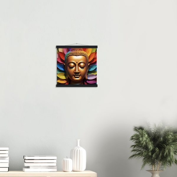 Zen Buddha Poster: A Symphony of Tranquility 5