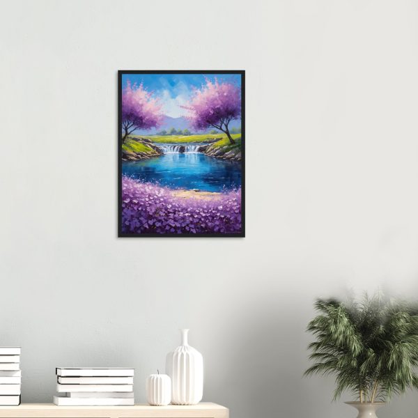 Purple Waterfall Blossom Oasis 13