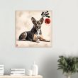 Zen and the Art of Dog: A Soothing Wall Art 29