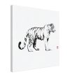 A Captivating Tiger Print Canvas 23