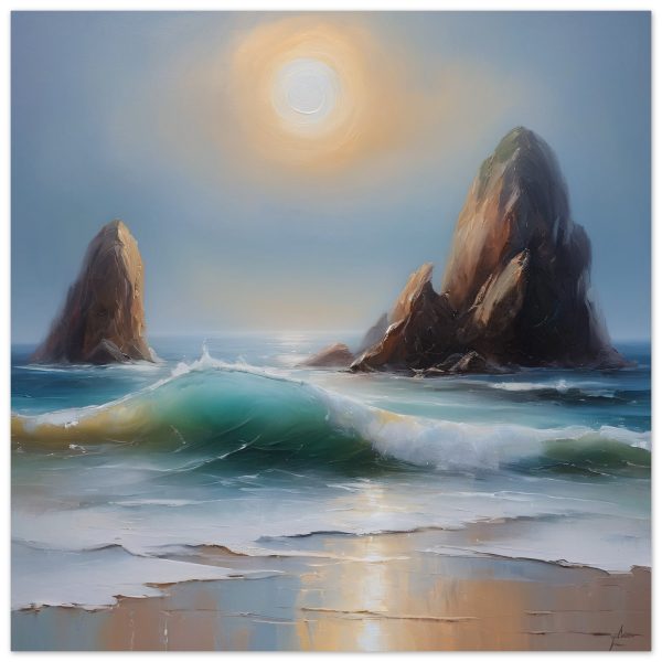 Tranquil Tides: A Symphony of Serenity in Ocean Scene 7