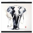 Harmony in Hues: The Majestic Zen Elephant Print 28