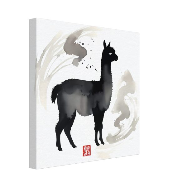 Elevate Your Space: The Black Llama Print 11