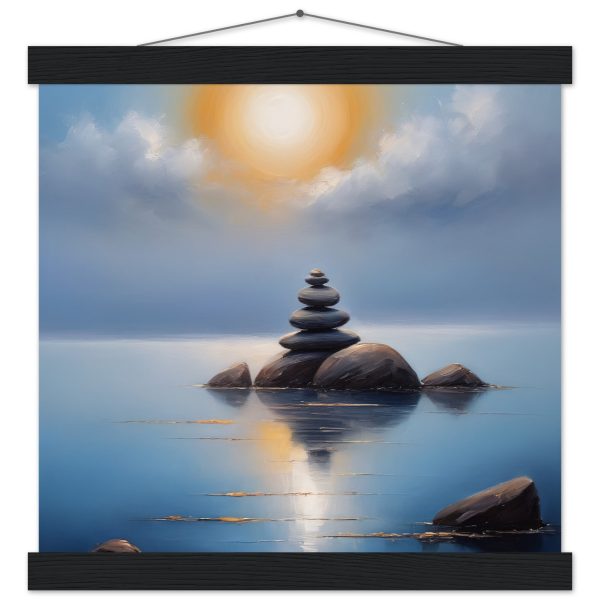 The Zen Harmony in Oil Painting Print 9