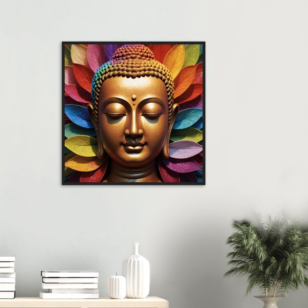 Zen Buddha Poster: A Symphony of Tranquility 19