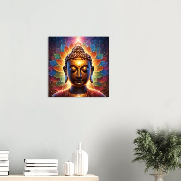 Zen Elegance: Golden Buddha, Lotus Serenity 10