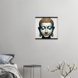 The Blue and Gold Buddha Wall Art 19