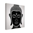 Mesmerizing Buddha Head Canvas 39