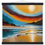 Coastal Serenity: Ocean Sunset Poster 6