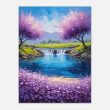 Purple Waterfall Blossom Oasis 22