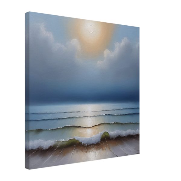 Seascape of Zen in the Oil Painting Print 4