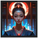 Ethereal Maiden: Framed Mystical Art on Premium Paper 5