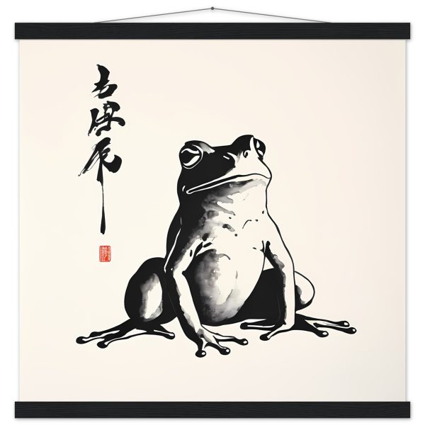 Elevate Your Space with the Serenity of the Meditative Frog Print 13