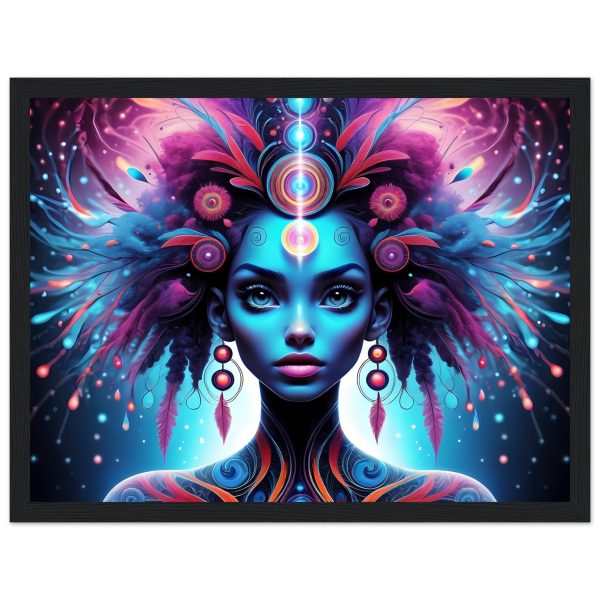 Captivating Zen Harmony: Exclusive Wooden Framed Poster
