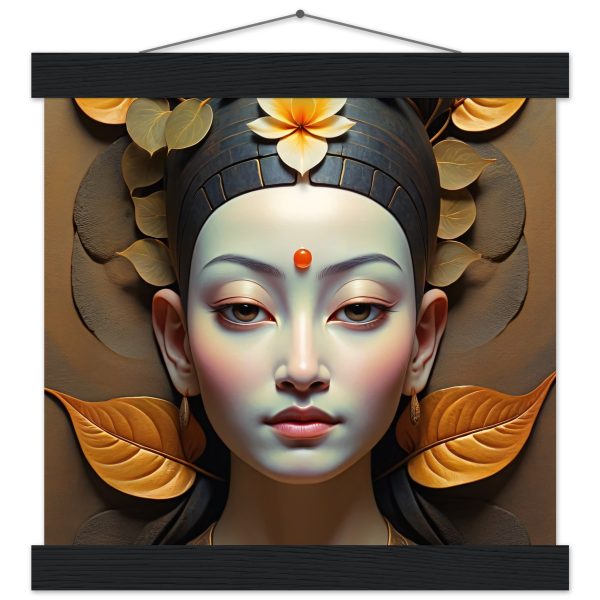 Golden Lotus Crowned Goddess: A Regal Statement 3